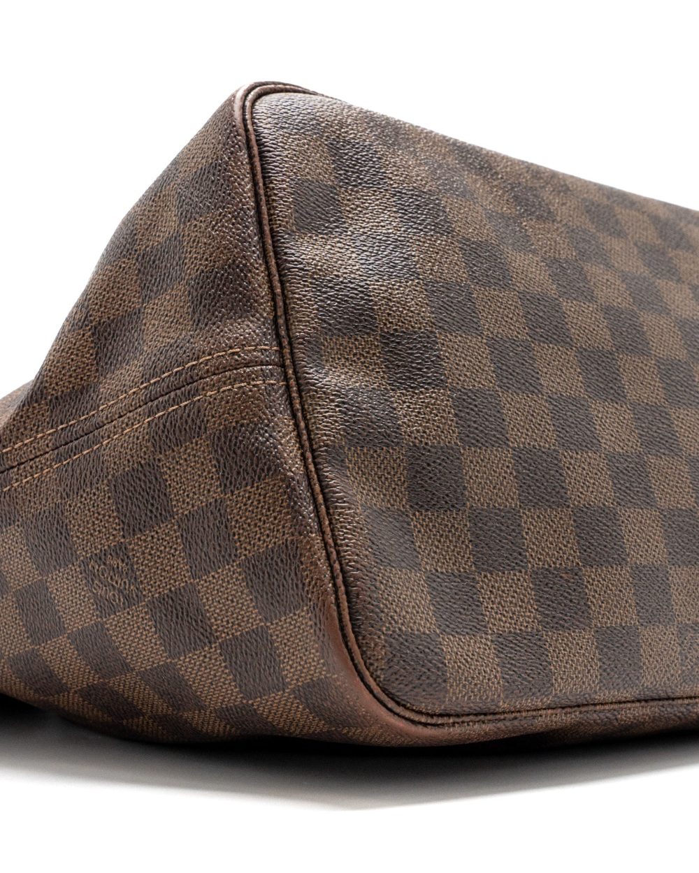 AAA Replica Louis Vuitton LV NEVERFULL DAMIER EBENE GM GHW