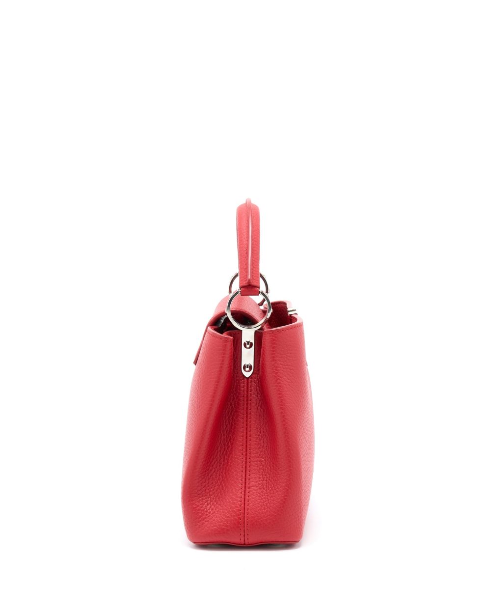 AAA Replica Louis Vuitton LV CAPUCINES BB TAURILLON RED GHW
