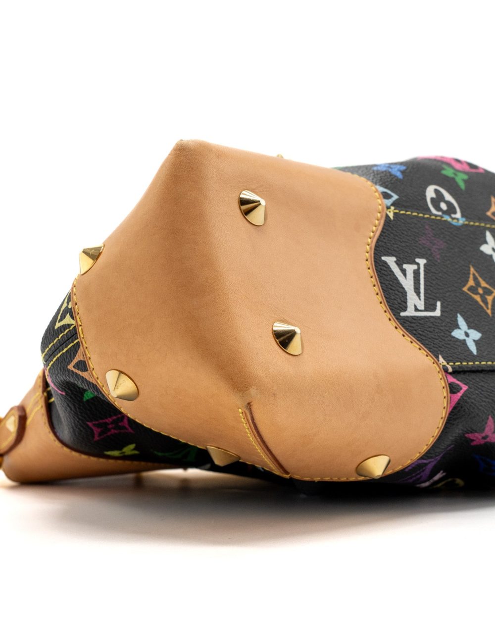 AAA Replica Louis Vuitton LV JUDY MM MULTICOLOR MONOGRAM BLACK GHW 