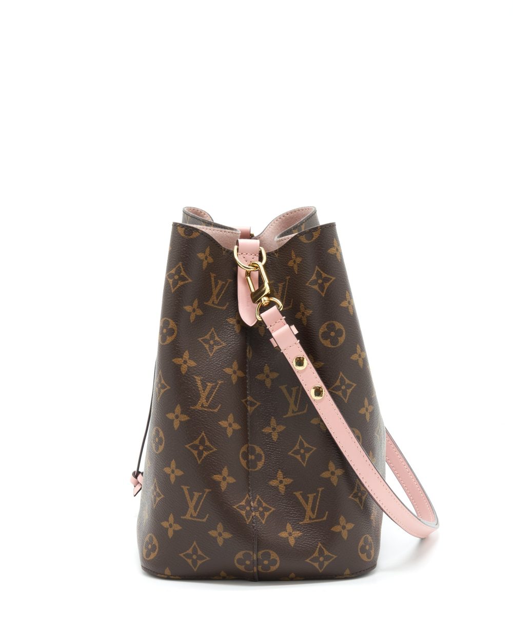 AAA Replica Louis Vuitton LV NEONOE MONOGRAM CANVAS / ROSE POUNDRE GHW