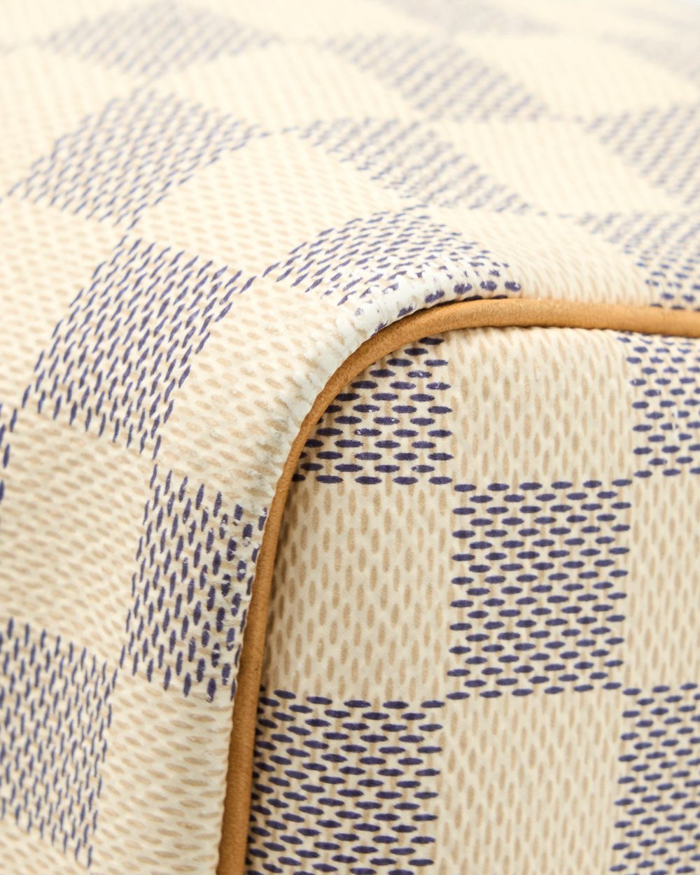 AAA Replica Louis Vuitton LV SPEEDY BANDOULIERE 30 DAMIER AZUR GHW