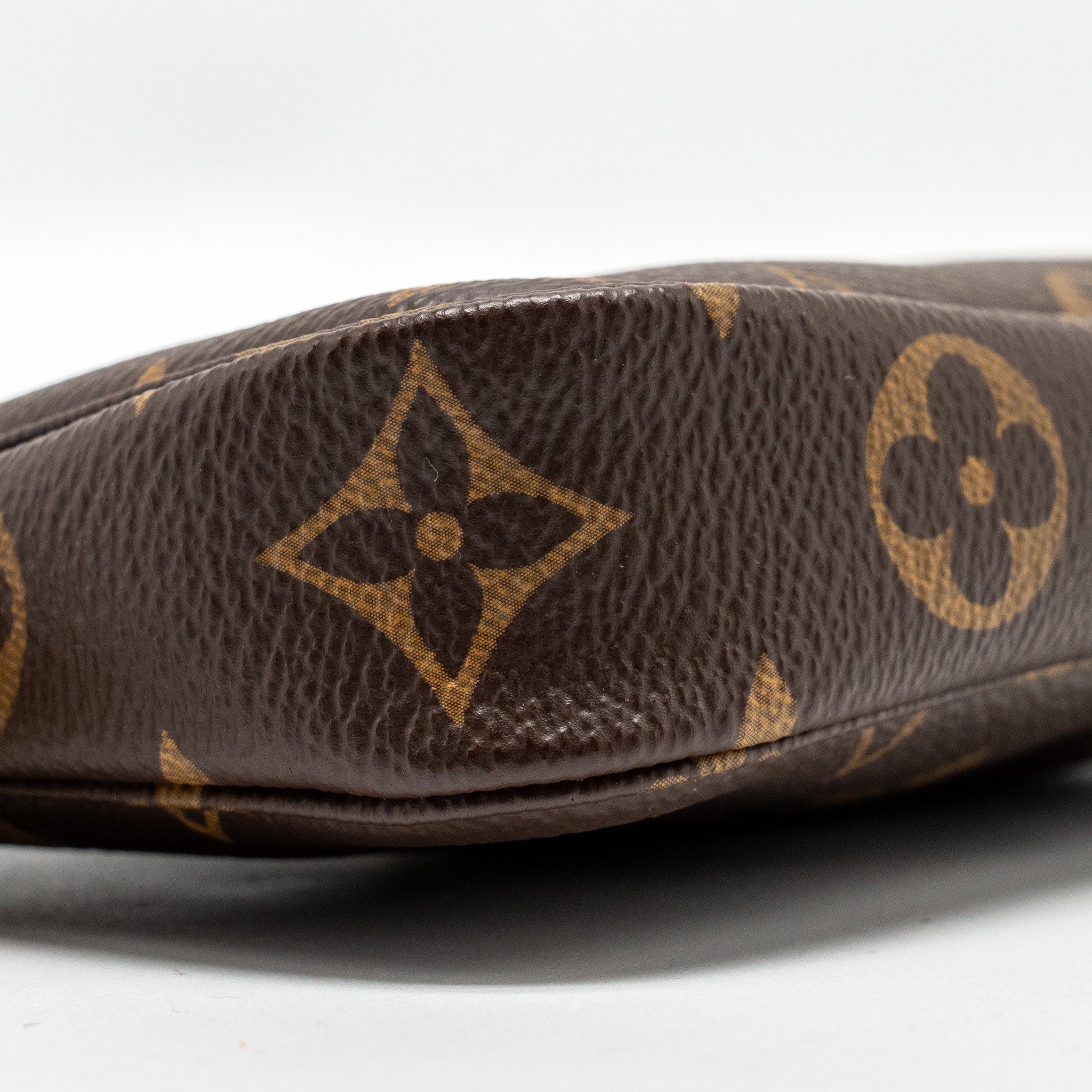 AAA Replica Louis Vuitton LV MINI POCHETTE ACCESSORIES MONOGRAM CANVAS GHW