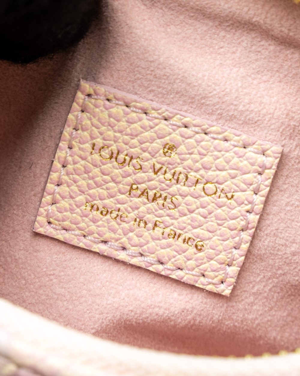 AAA Replica Louis Vuitton LV NANO SPEEDY MONOGRAM EMPREINTE PINK/MULTICOLOUR GHW (NEW VERSION)