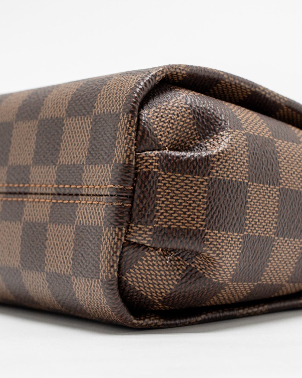 AAA Replica Louis Vuitton LV CROISETTE DAMIER EBENE CANVAS GHW