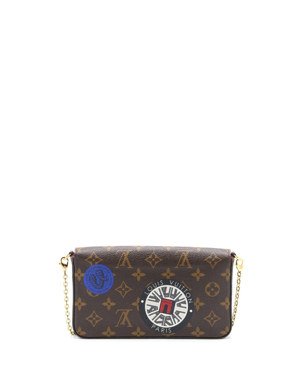 AAA Replica Louis Vuitton LV FELICIE POCHETTE LIMITED EDITION MONOGRAM CANVAS GHW