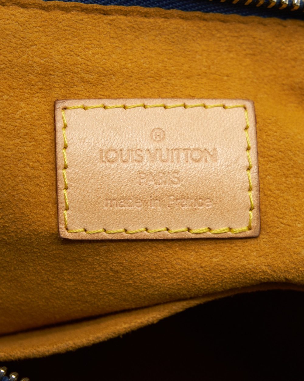 AAA Replica Louis Vuitton LV VINTAGE DENIM CROSSBODY BAG WITH AN EXTRA STRAP GHW