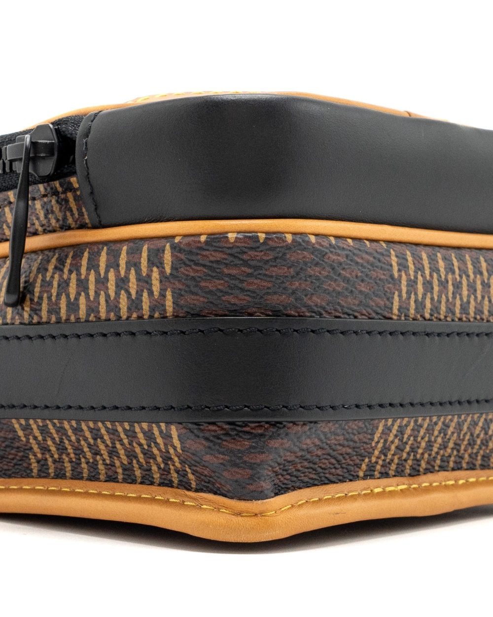 AAA Replica Louis Vuitton LV X NIGO AMAZON SLING BAG MONOGRAM CANVAS BLACK HARDWARE