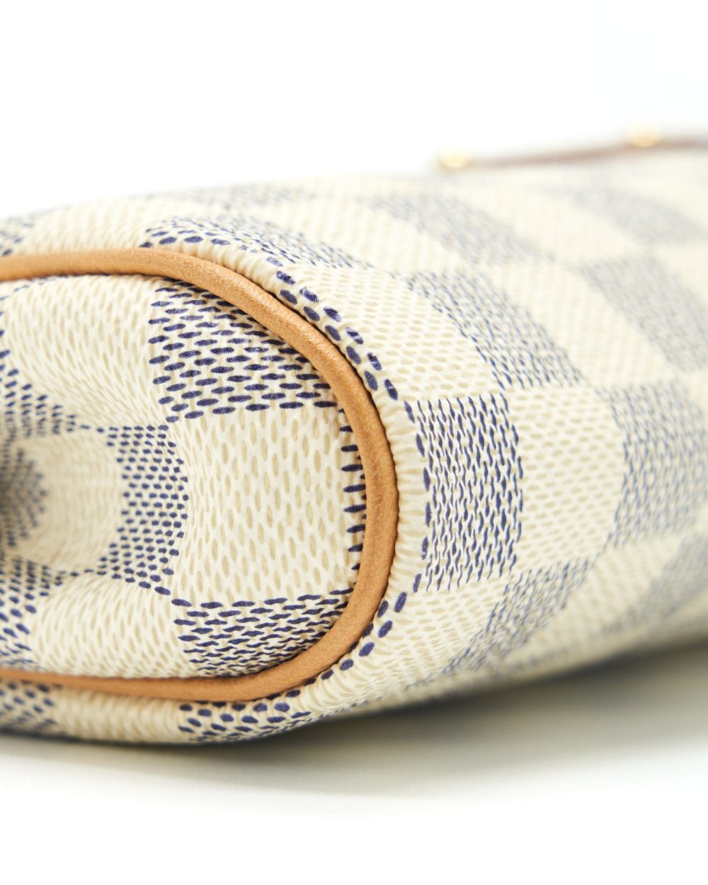 AAA Replica Louis Vuitton LV EVA CROSSBODY BAG DAMIER AZUR GHW