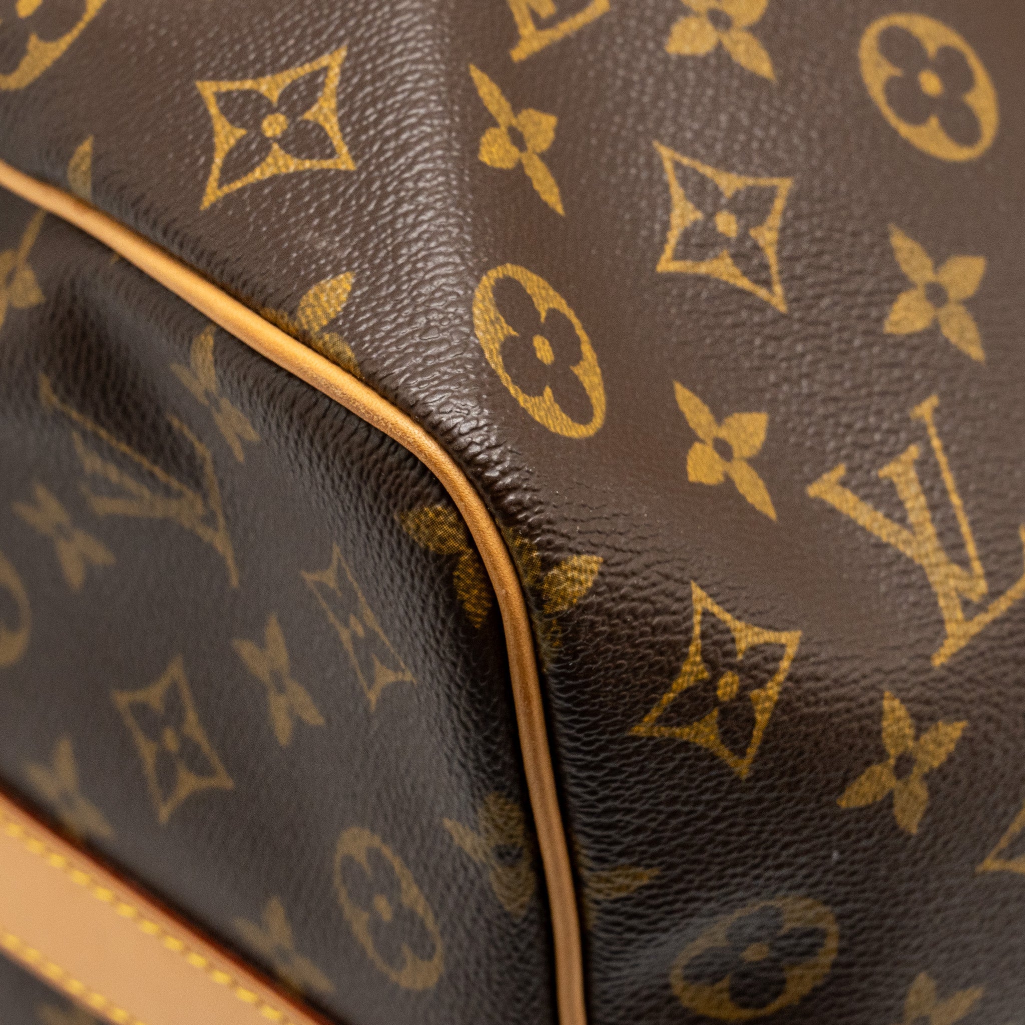 AAA Replica Louis Vuitton LV KEEPALL 50 BANDOULIRE MONOGRAM CANVAS GHW