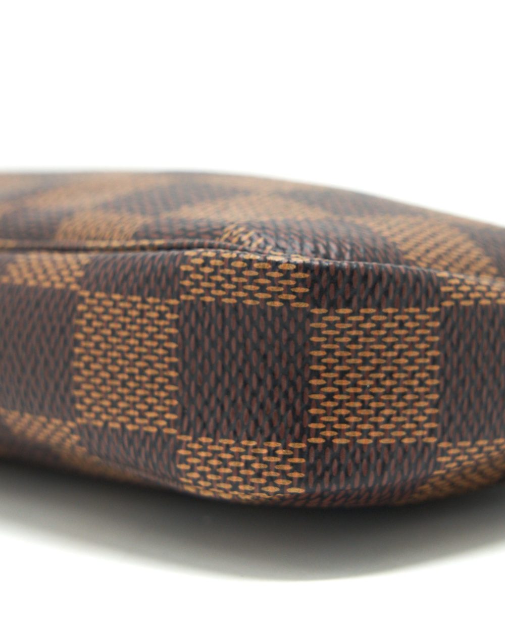 AAA Replica Louis Vuitton LV MINI POCHETTE ACCESSORIES DAMIER EBENE CANVAS
