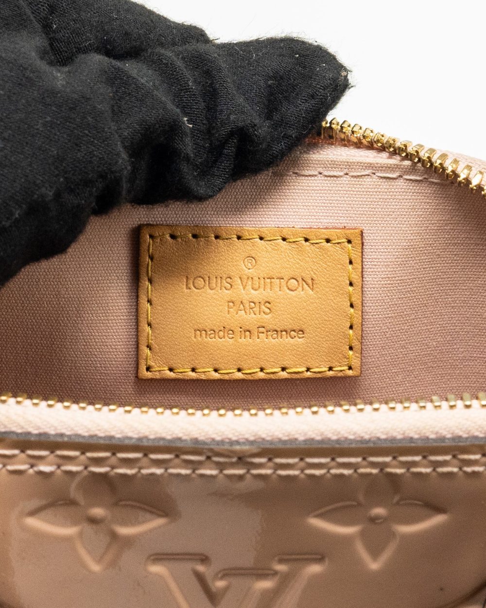 AAA Replica Louis Vuitton LV ALMA BB PATENT LIGHT PINK GHW