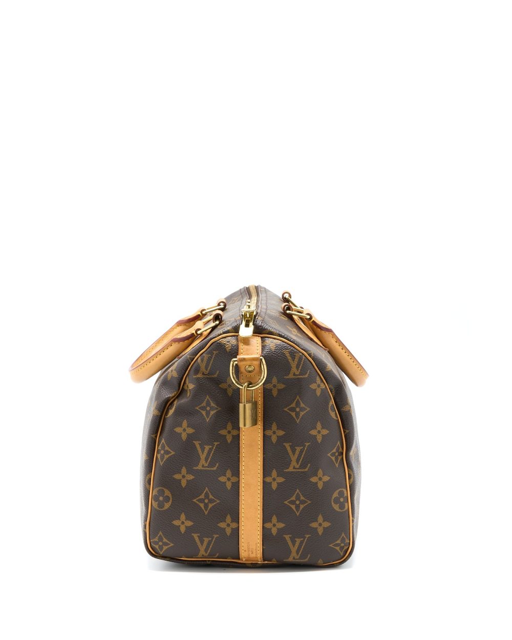 AAA Replica Louis Vuitton LV SPEEDY BANDOULIERE 30 MONOGRAM CANVAS GHW