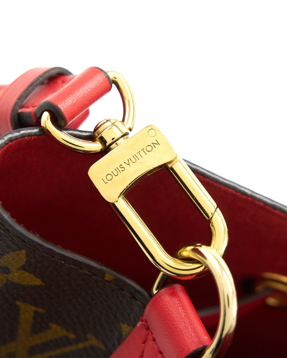 AAA Replica Louis Vuitton LV NEO NOE MONOGRAM CANVAS RED