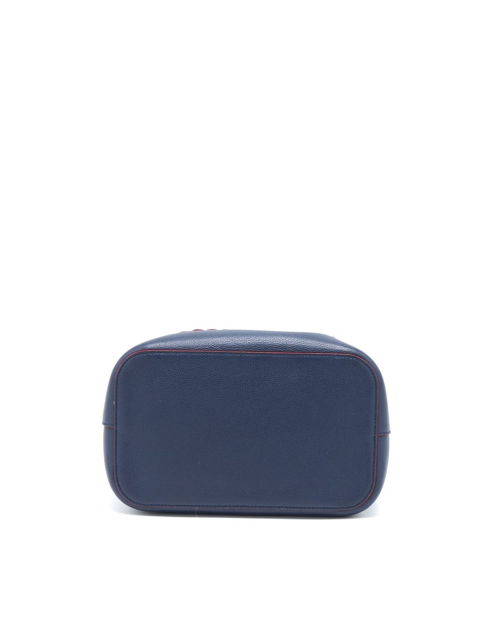 AAA Replica Louis Vuitton LV LOCKME BUCKET BAG CALFSKIN DARK BLUE SHW