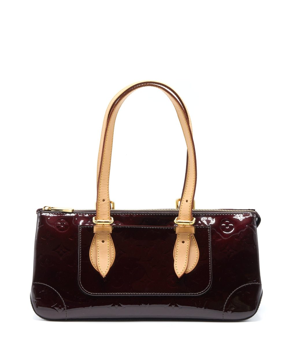 AAA Replica Louis Vuitton LV ROSEWOOD AVENUE VERNIS AMARANTE GHW