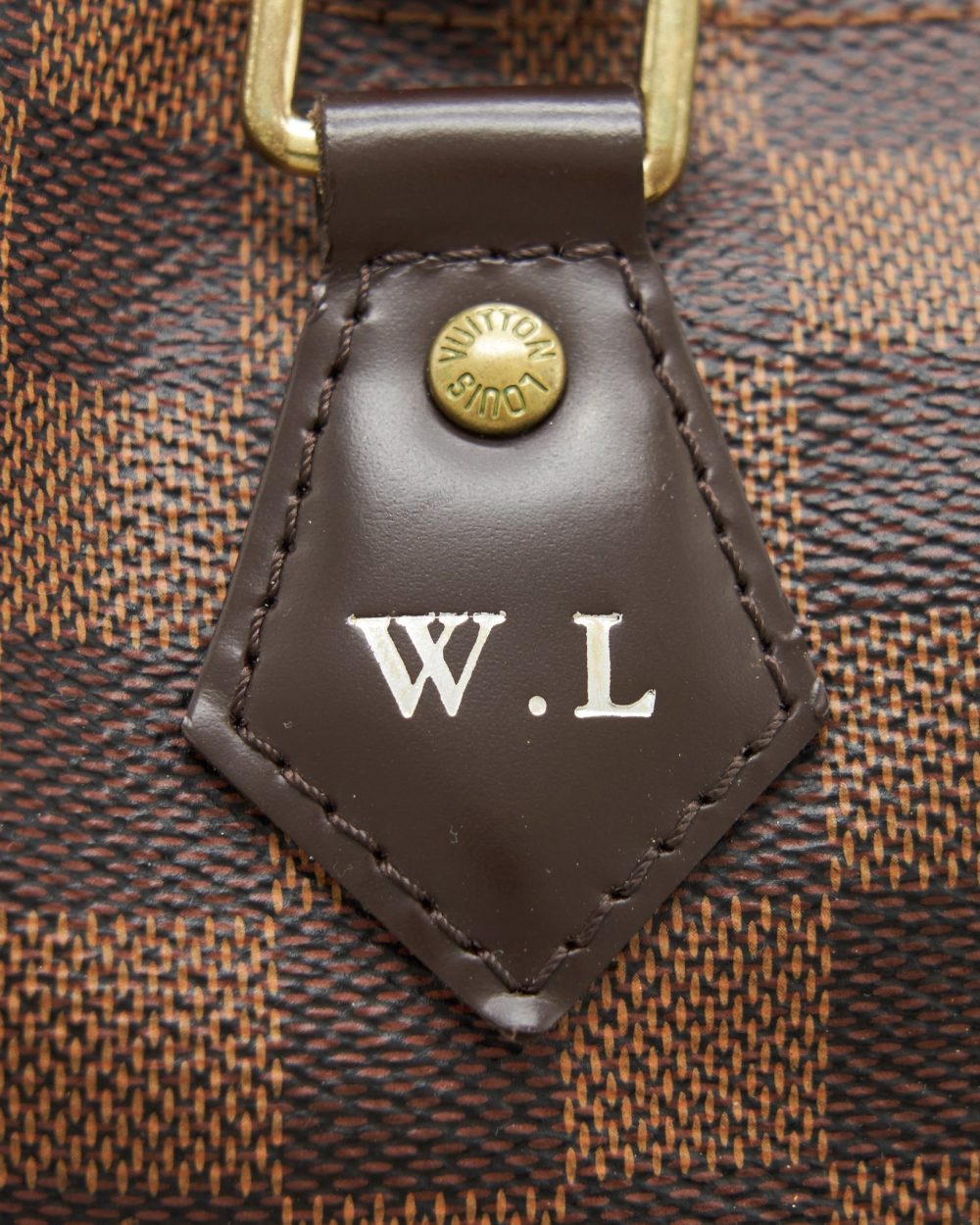 AAA Replica Louis Vuitton LV SPEEDY BANDOULIERE 30 DAMIER EBENE CANVAS