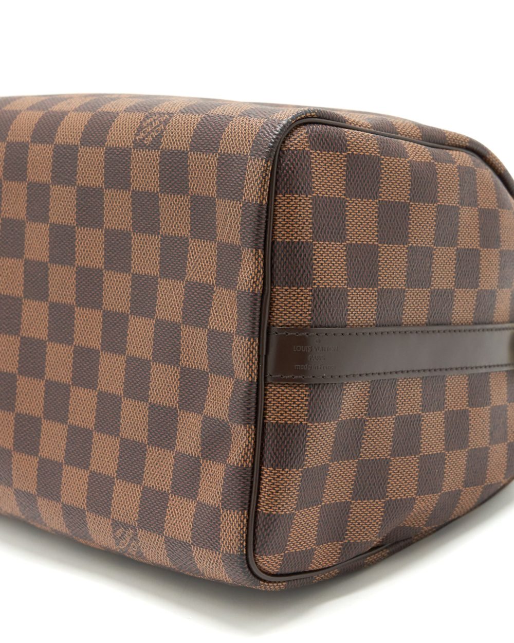 AAA Replica Louis Vuitton LV SPEEDY BANDOULIERE 30 DAMIER EBENE CANVAS