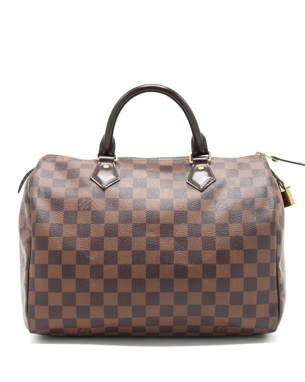AAA Replica Louis Vuitton LV SPEEDY 30 DAMIER EBENE