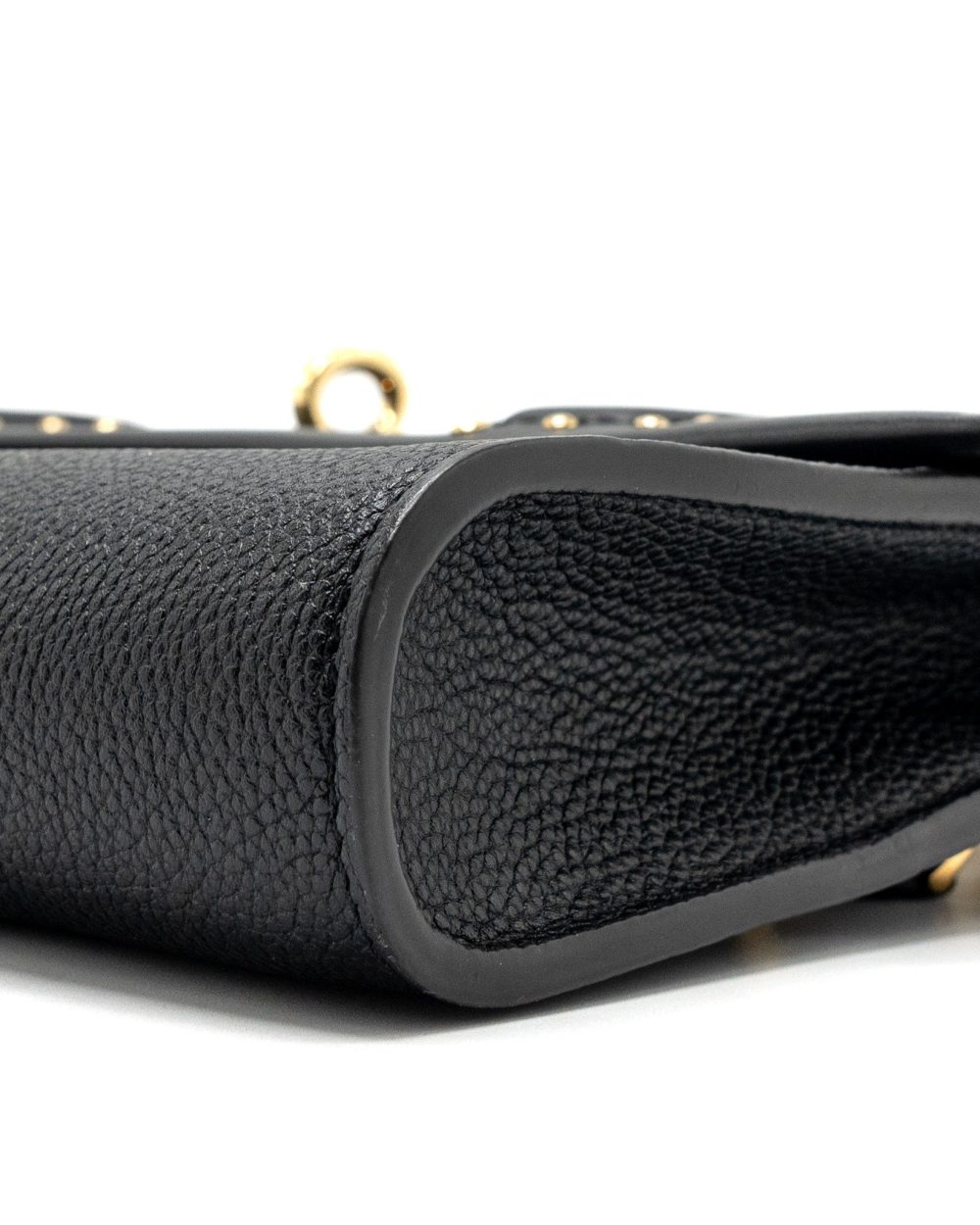 AAA Replica Louis Vuitton LV FLAP SHOULDER BAG CALFSKIN BLACK GHW