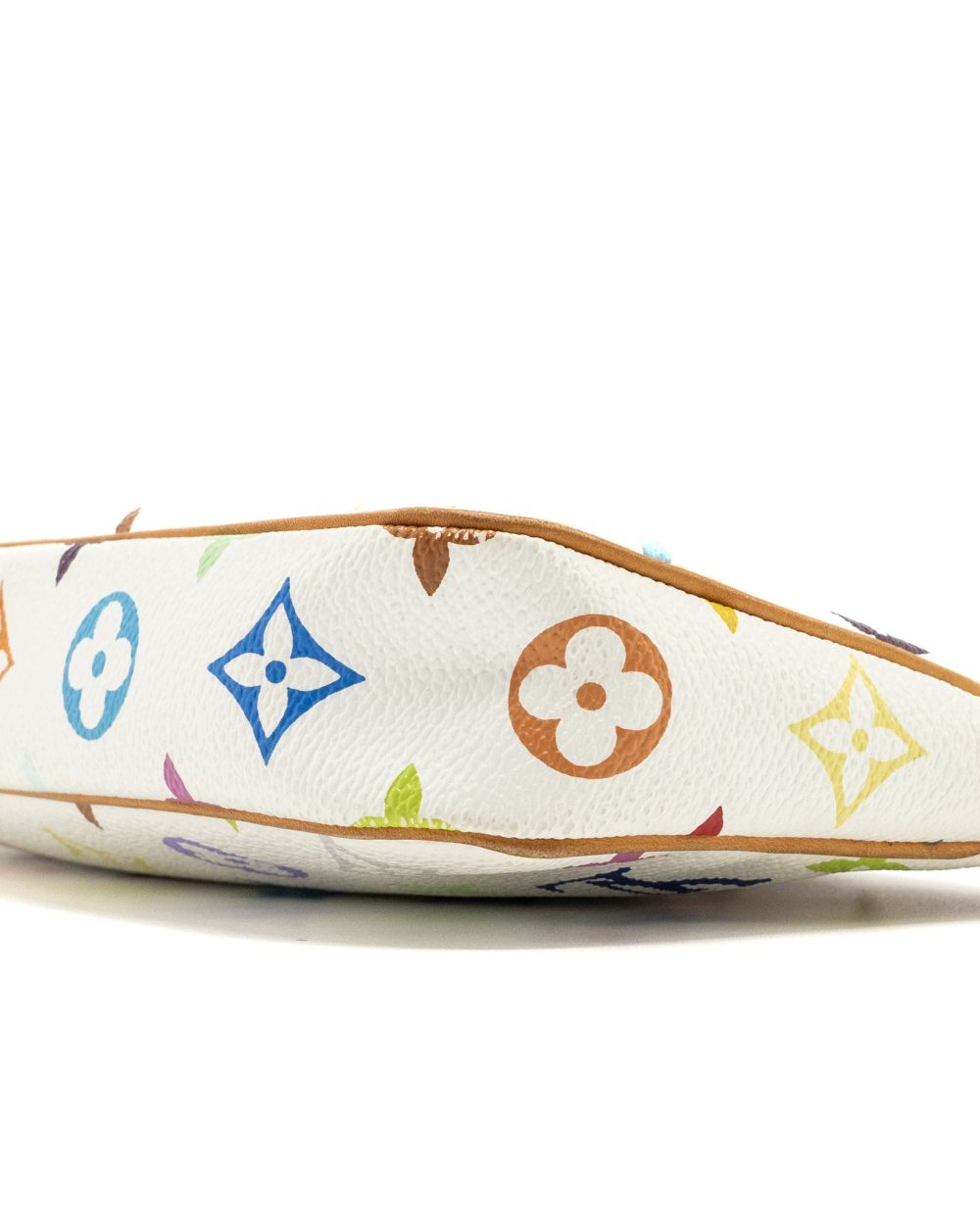 AAA Replica Louis Vuitton LV VINTAGE POCHETTE ACCESSORIES MULTICOLOUR MONOGRAM CANVAS WHITE GHW