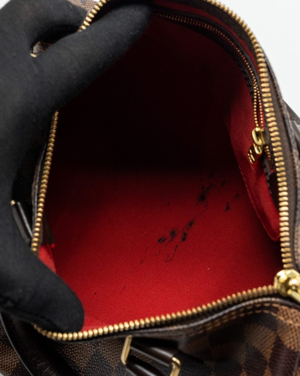 AAA Replica Louis Vuitton LV SPEEDY BANDOULIERE 25 DAMIER EBENE GHW