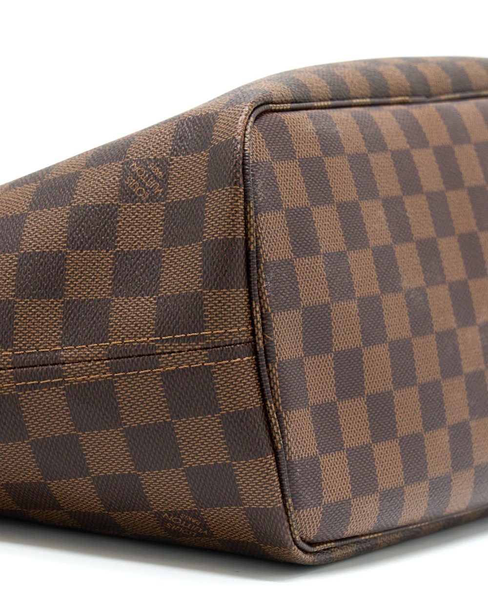 AAA Replica Louis Vuitton LV NEVERFULL MM DAMIER EBENE CHERRY GHW