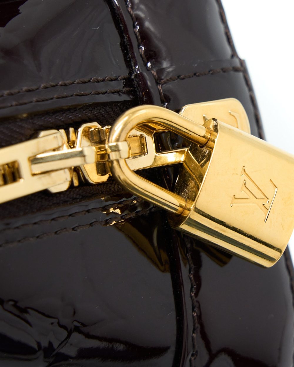 AAA Replica Louis Vuitton LV ALMA BB MONOGRAM PATENT AMATANTE GHW