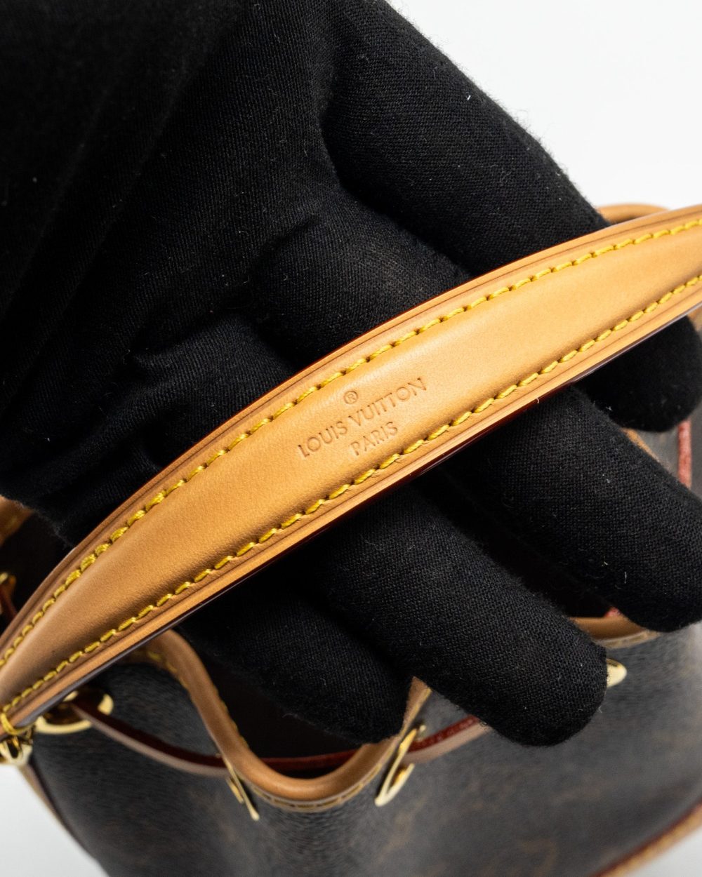 AAA Replica Louis Vuitton LV NANO NOE MONOGRAM CANVAS GHW