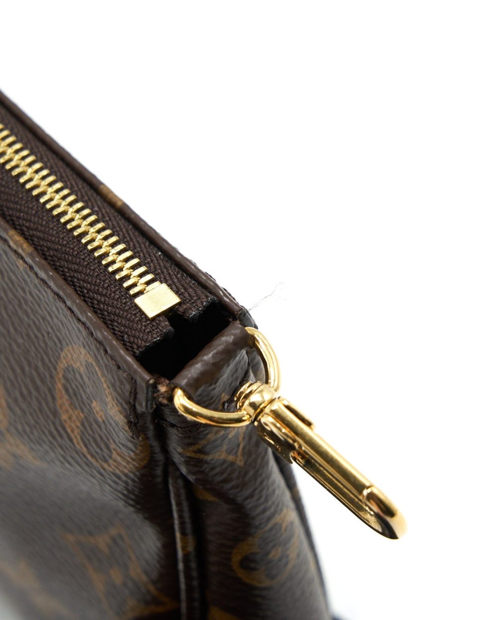 AAA Replica Louis Vuitton LV MULTI POCHETTE ACCESSORIES KHAKI STRAP