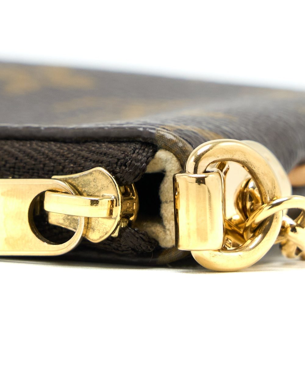 AAA Replica Louis Vuitton LV MILLA POCHETTE MONOGRAM CANVAS GHW
