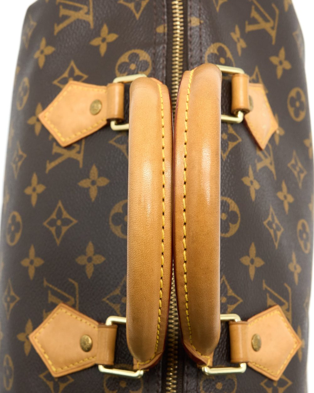 AAA Replica Louis Vuitton LV SPEEDY BANDOULIERE 30 MONOGRAM CANVAS GHW