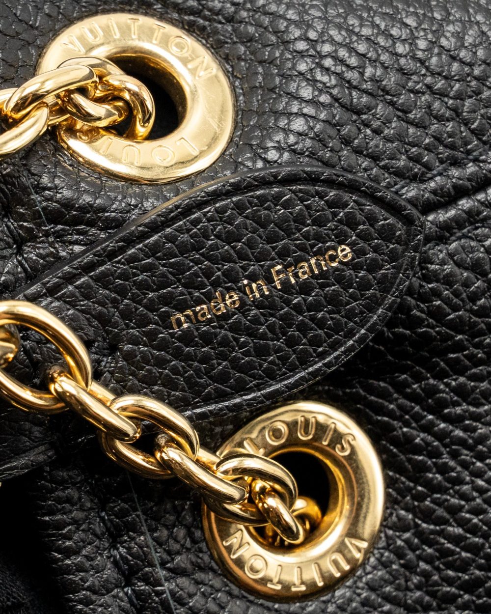 AAA Replica Louis Vuitton LV BUNDLE BAG MONOGRAM EMPREINTE LEATHER BLACK GHW