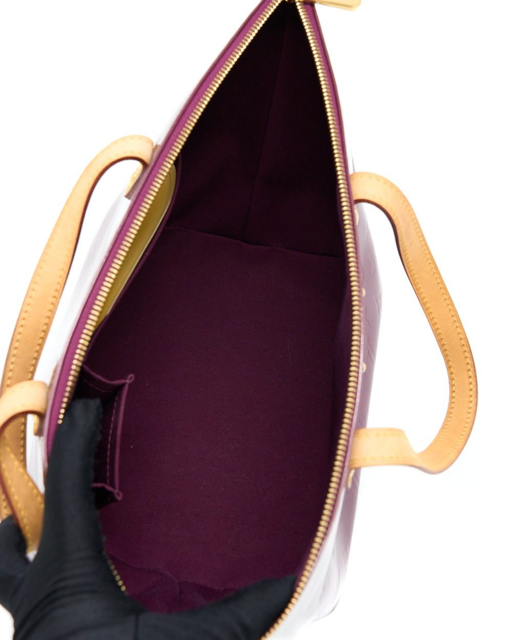 AAA Replica Louis Vuitton LV BELLEVUE PM MONOGRAM VERNIS VIOLETTE GHW