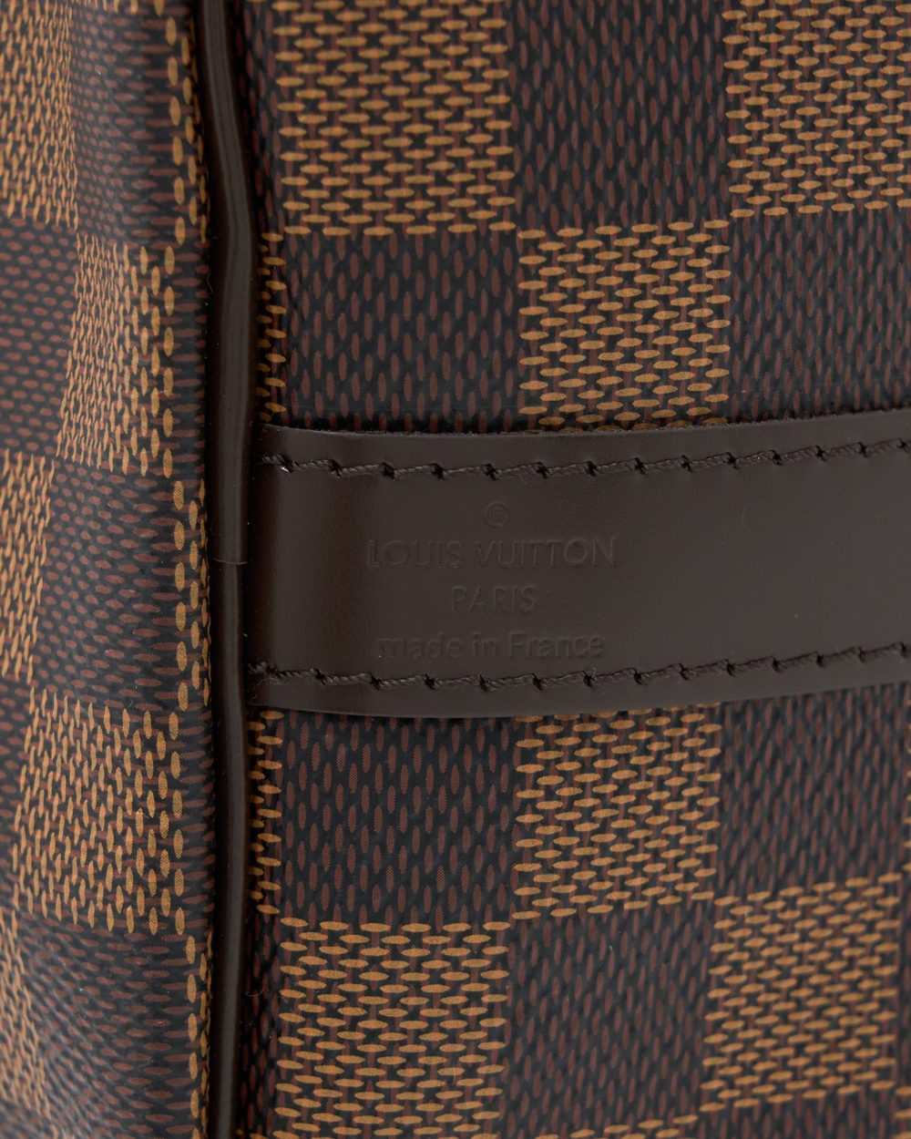 AAA Replica Louis Vuitton LV SPEEDY BANDOULIERE 25 DAMIER EBENE CANVAS GHW