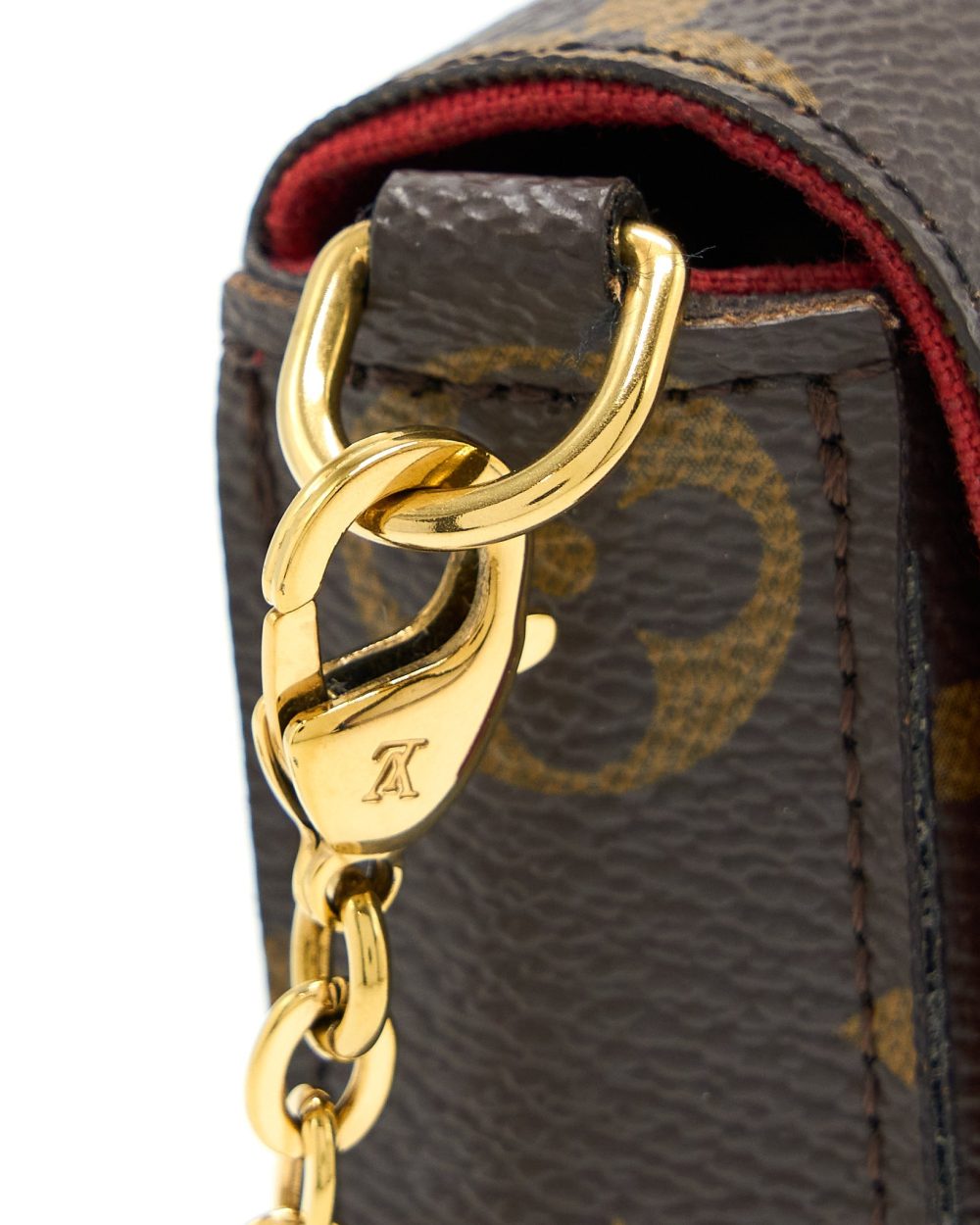 AAA Replica Louis Vuitton LV FELICIE POCHETTE LIMITED EDITION MONOGRAM CANVAS GHW