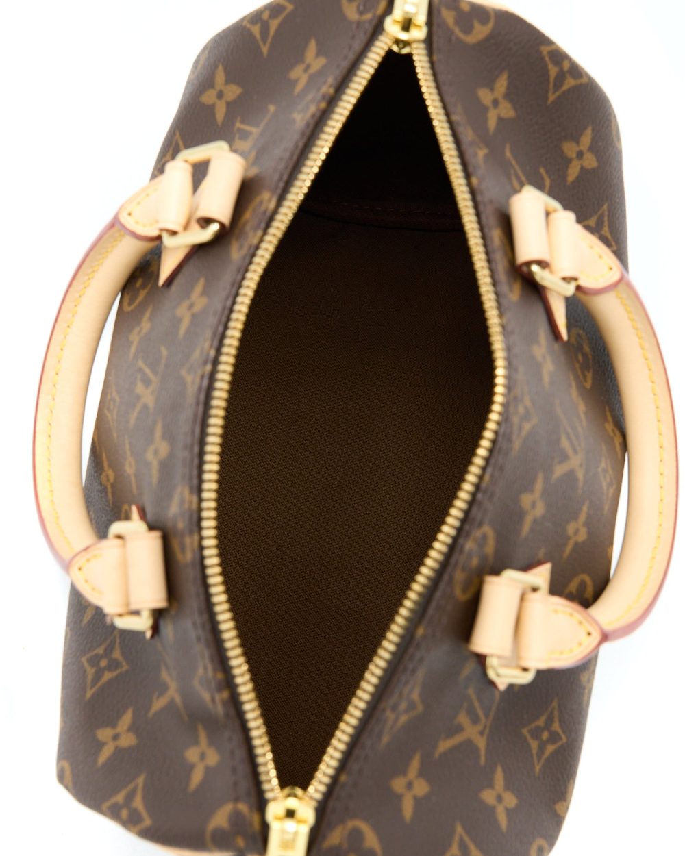 AAA Replica Louis Vuitton LV SPEEDY BANDOULIERE 25 MONOGRAM CANVAS GHW
