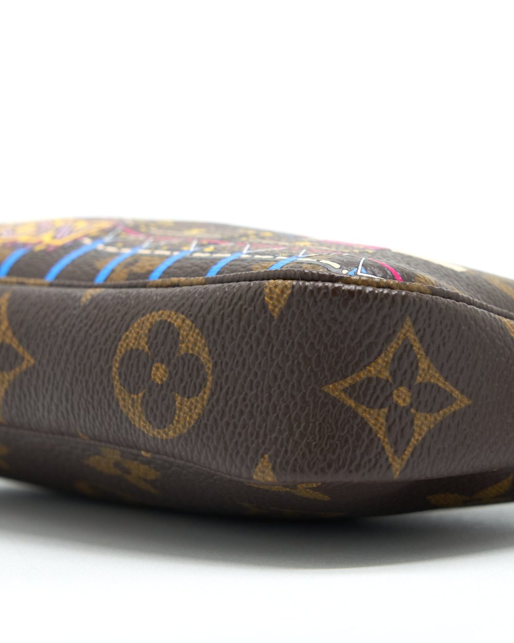 AAA Replica Louis Vuitton LV MINI POCHETTE LIMITED EDITION MONOGRAM CANVAS GHW