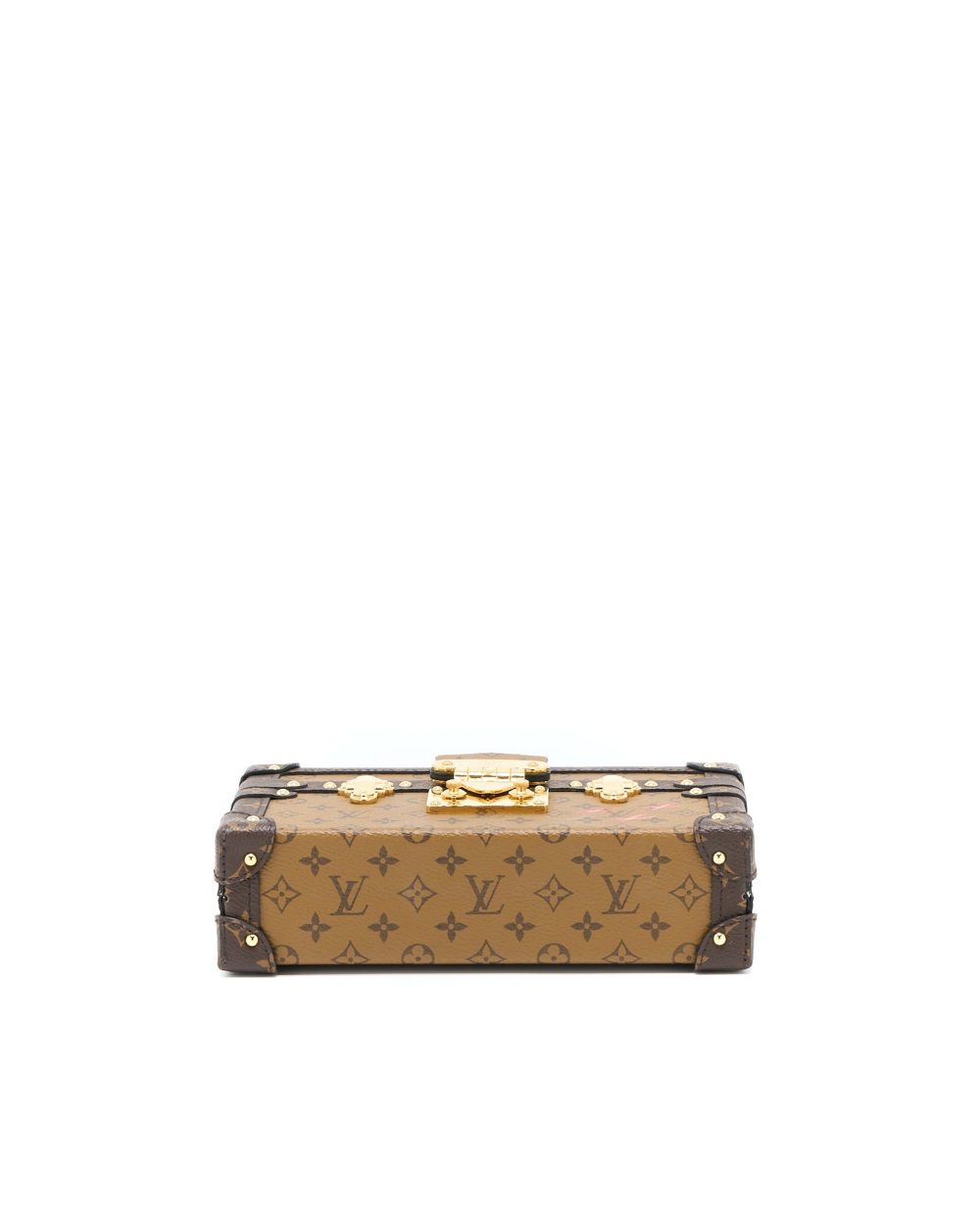 AAA Replica Louis Vuitton LV PETITE MALLE MONOGRAM REVERSE CANVAS GHW