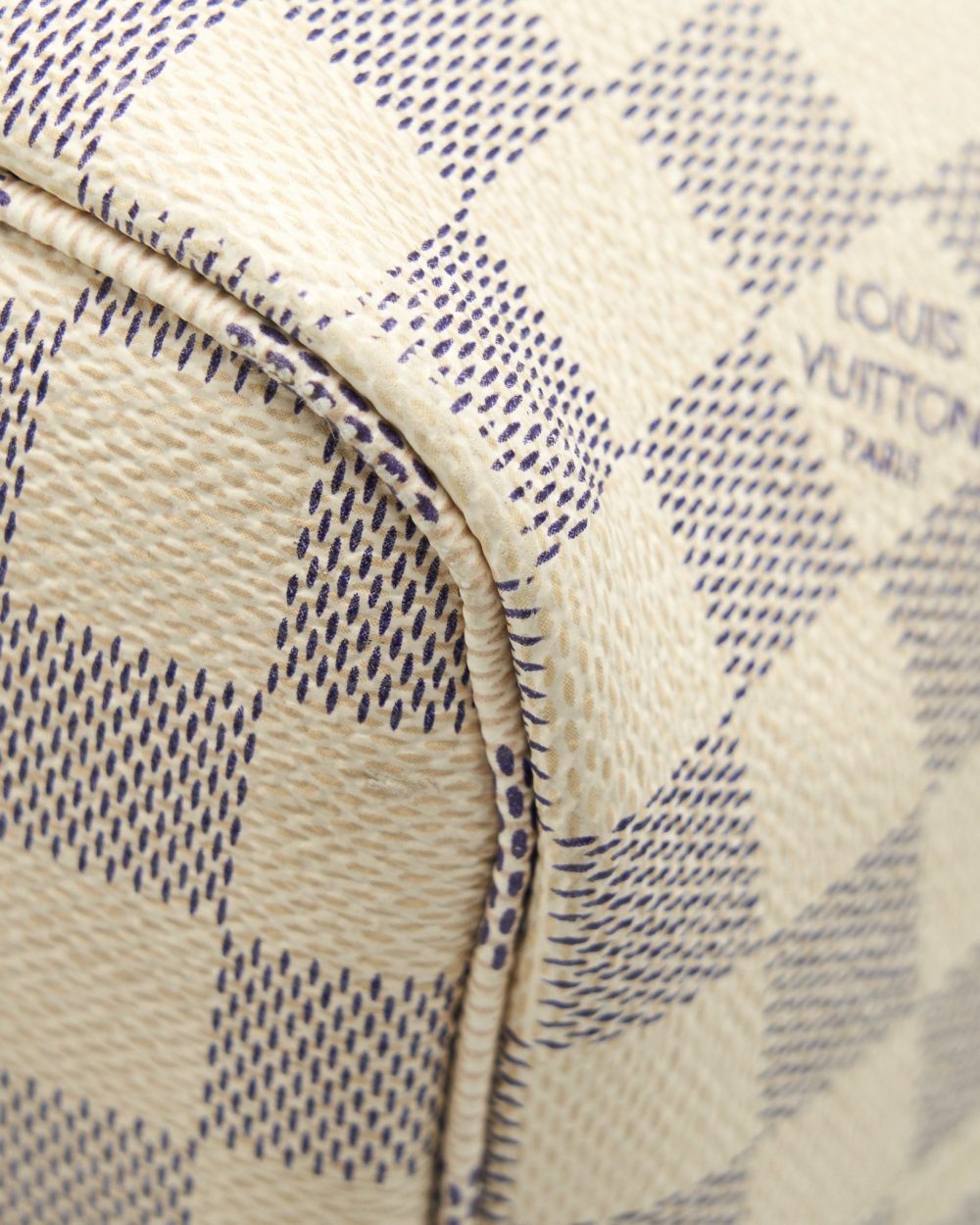 AAA Replica Louis Vuitton LV NEVERFULL MM DAMIER AZUR