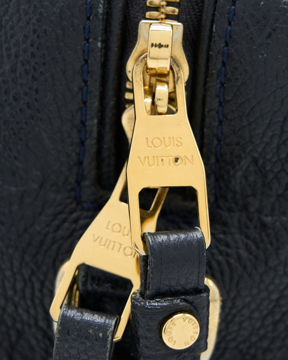 AAA Replica Louis Vuitton LV SPEEDY 25 MONOGRAM EMPREINTE BLACK GHW