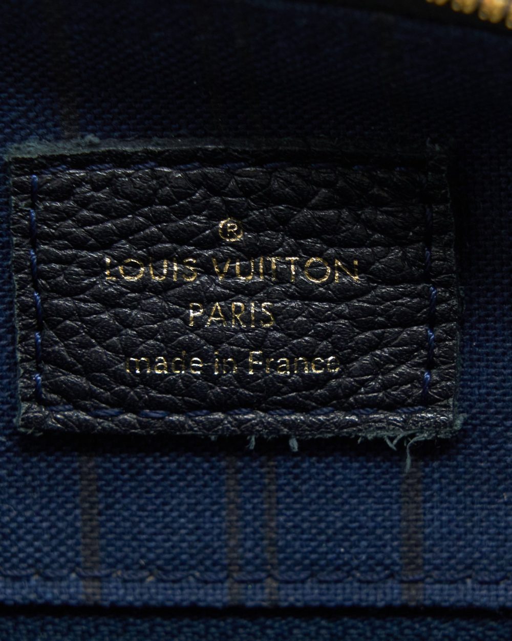 AAA Replica Louis Vuitton LV SPEEDY 25 MONOGRAM EMPREINTE BLACK GHW