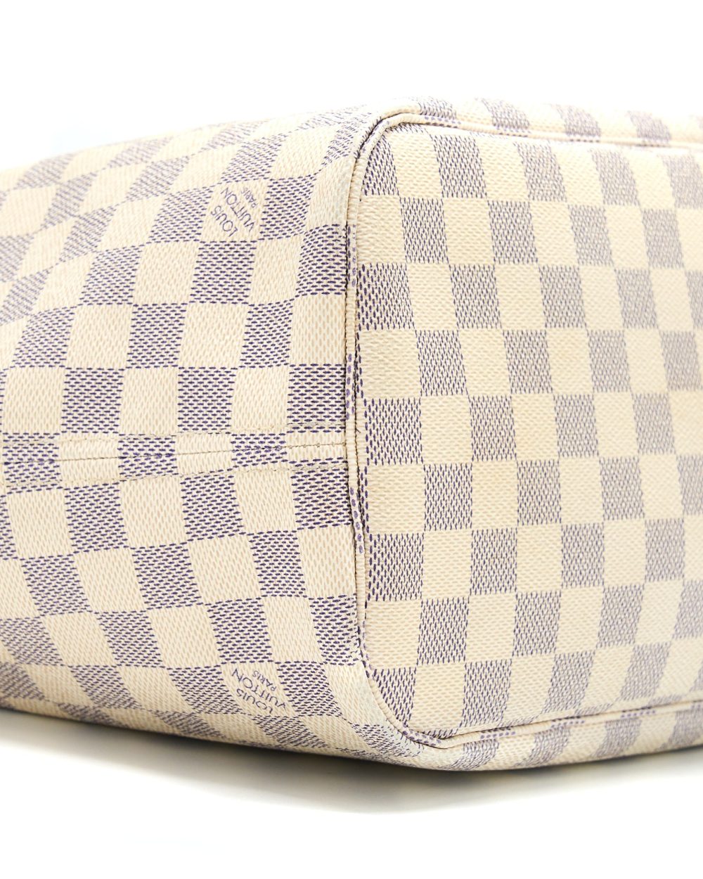 AAA Replica Louis Vuitton LV NEVERFULL MM DAMIER AZUR GHW