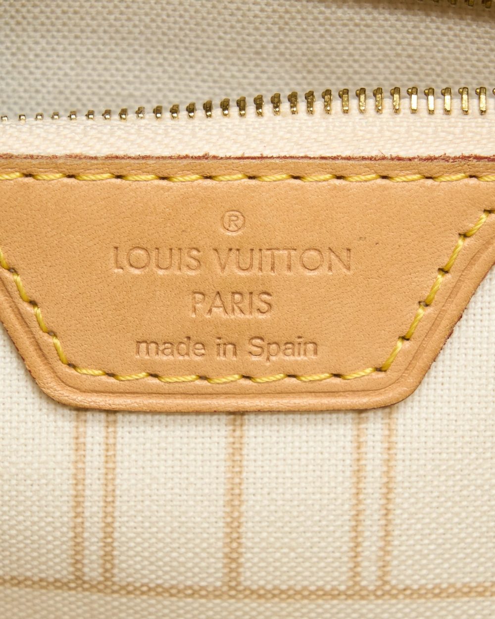 AAA Replica Louis Vuitton LV NEVERFULL MM DAMIER AZUR GHW
