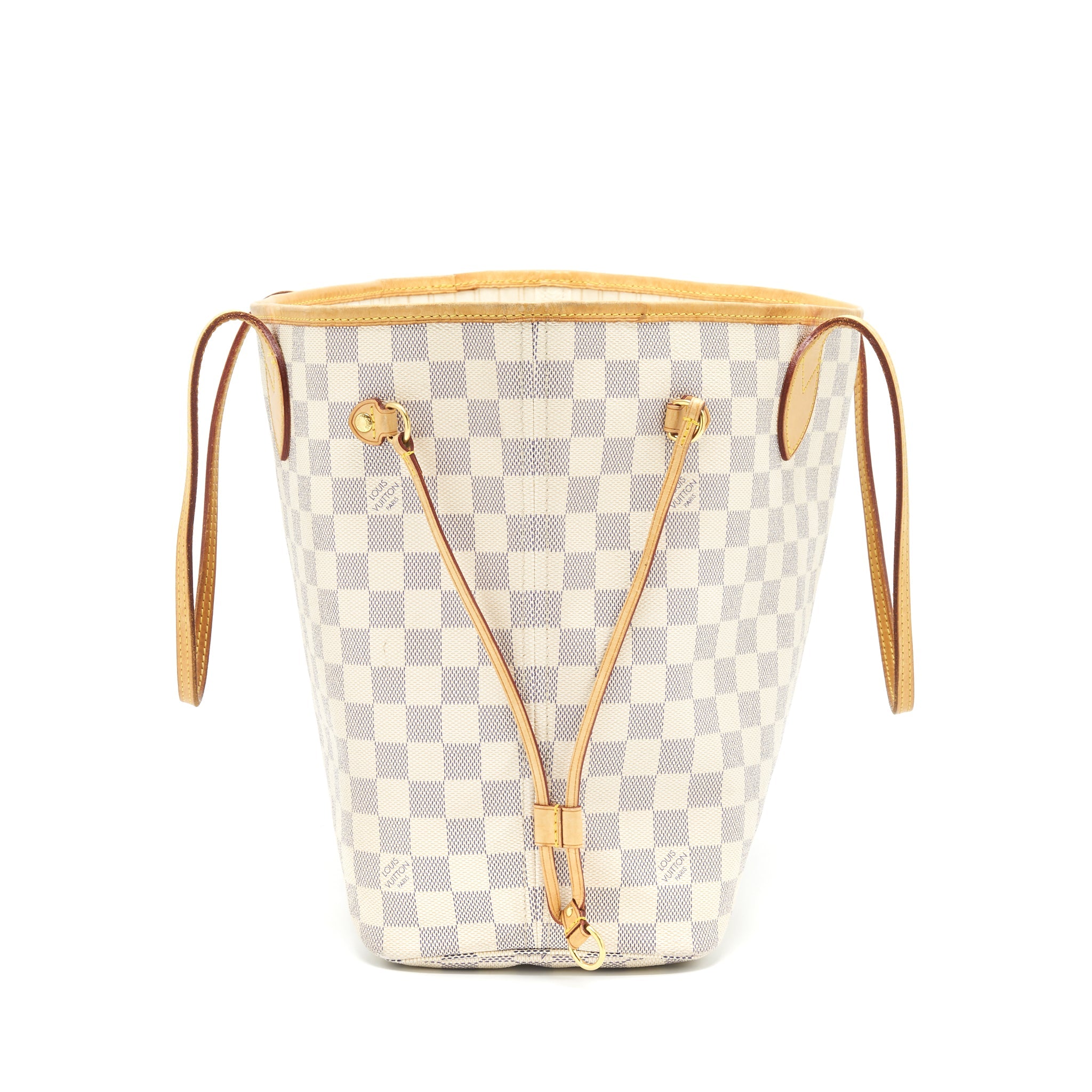 AAA Replica Louis Vuitton LV NEVERFULL MM DAMIER AZUR
