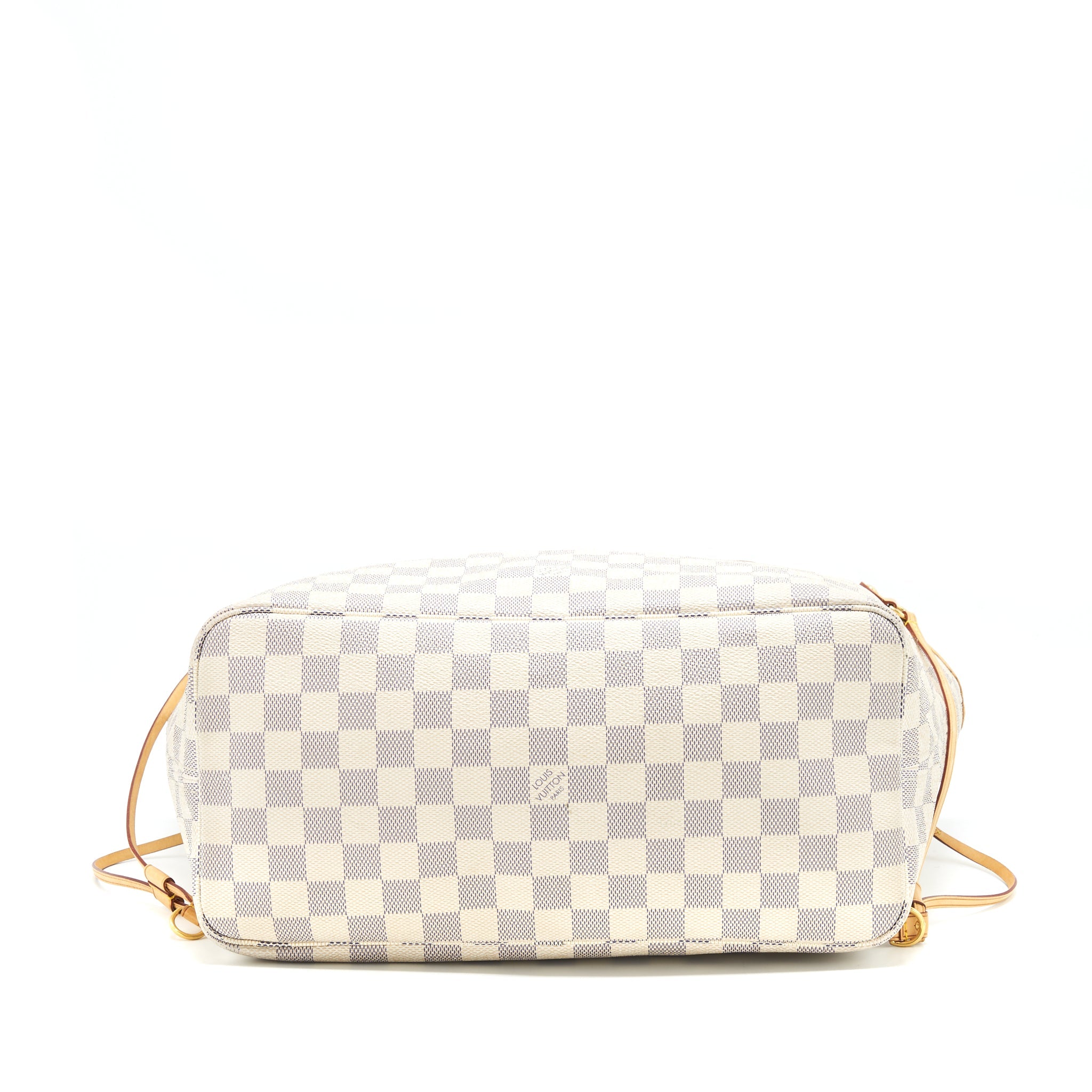 AAA Replica Louis Vuitton LV NEVERFULL MM DAMIER AZUR