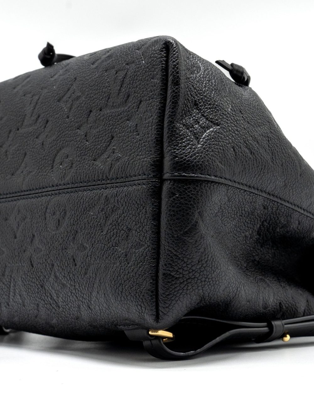 AAA Replica Louis Vuitton LV MONTSOURIS PM BACKPACK MONOGRAM EMPREINTE BLACK GHW