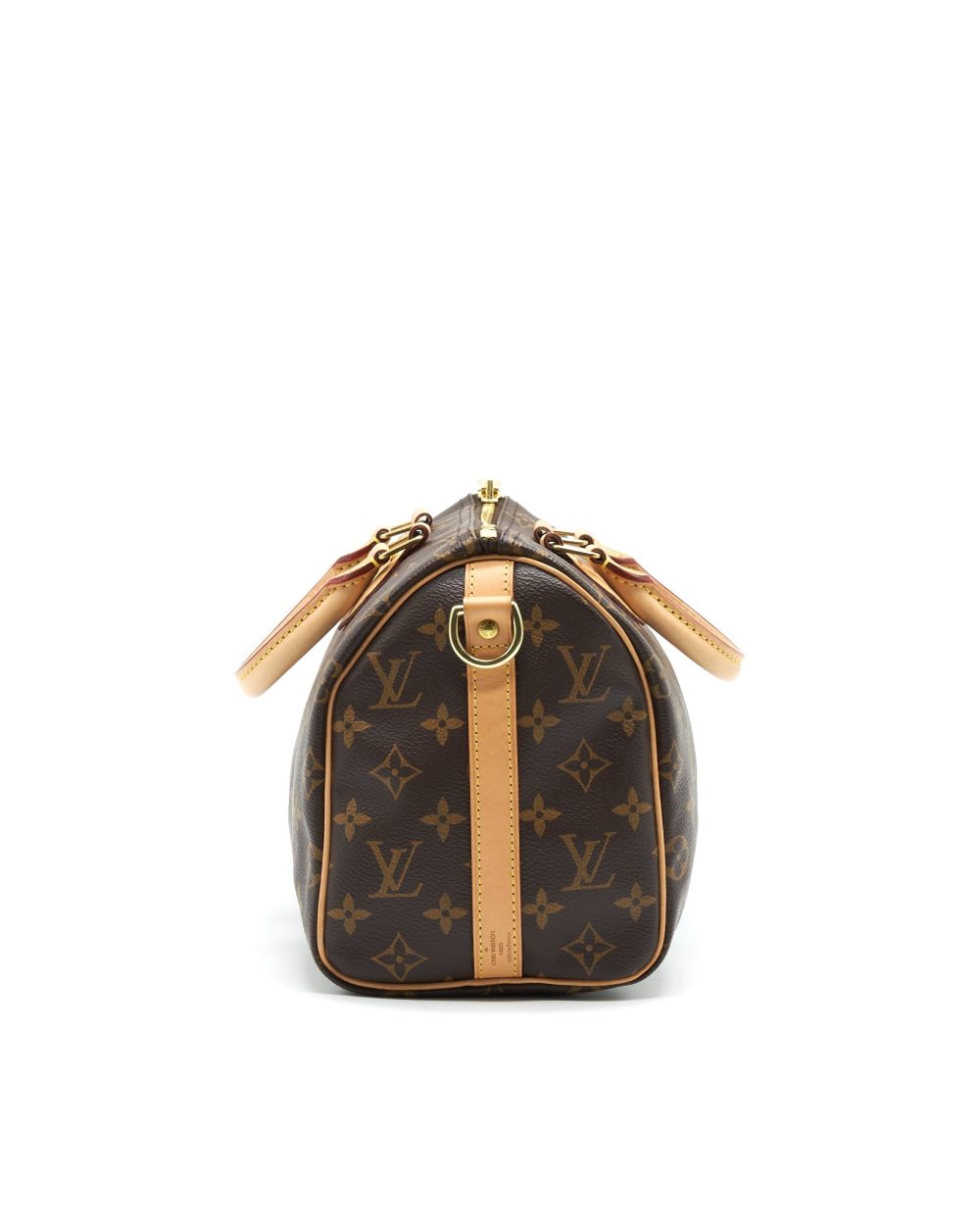 AAA Replica Louis Vuitton LV SPEEDY 25 MONOGRAM CANVAS WITH INITIAL