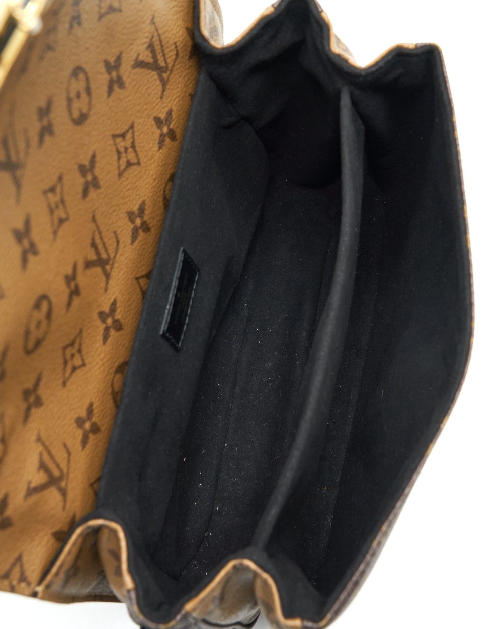 AAA Replica Louis Vuitton LV POCHETTE MÉTIS MONOGRAM REVERSE CANVAS GHW