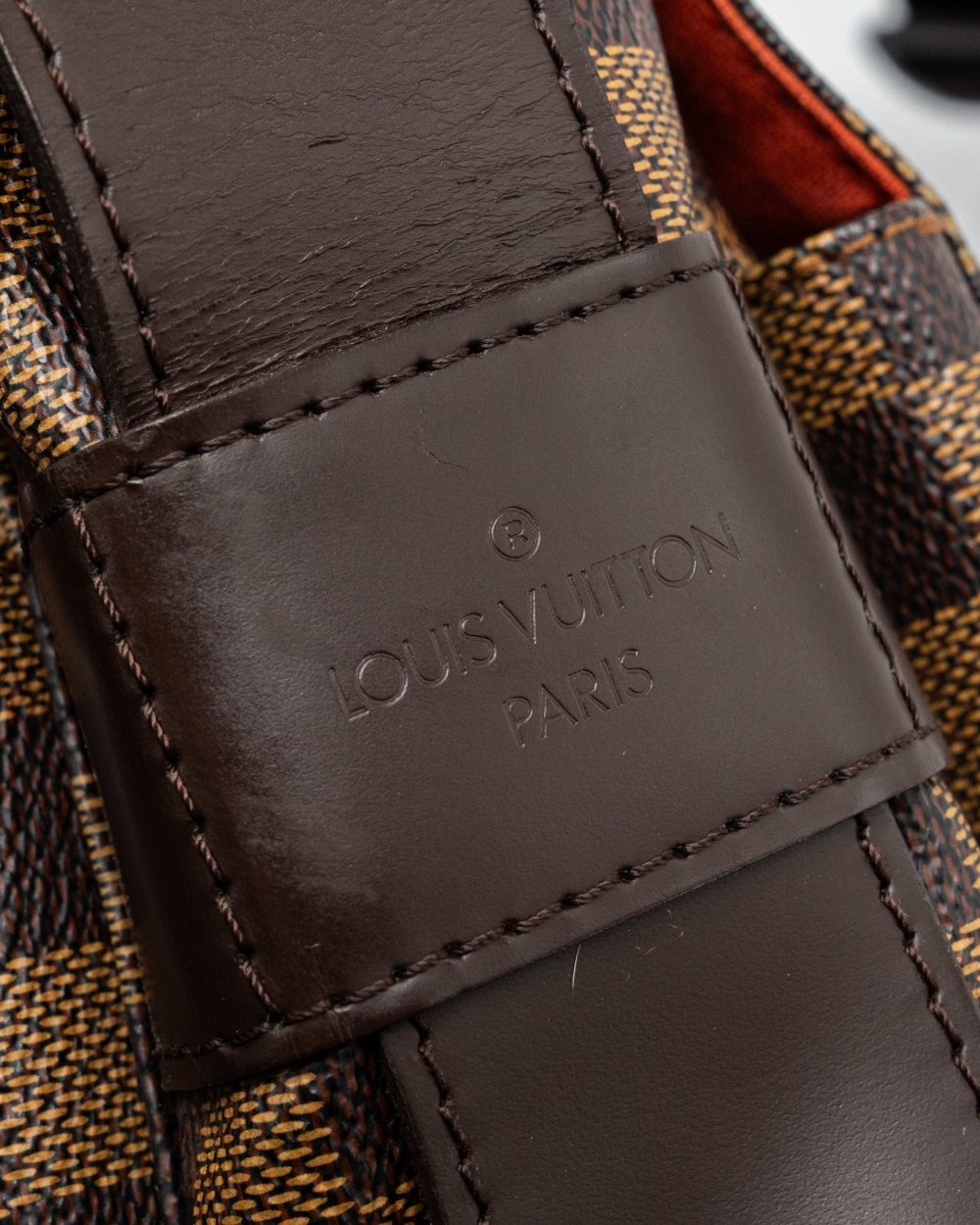 AAA Replica Louis Vuitton LV MESSENGER CROSSBODY BAG DAMIER EBENE GHW