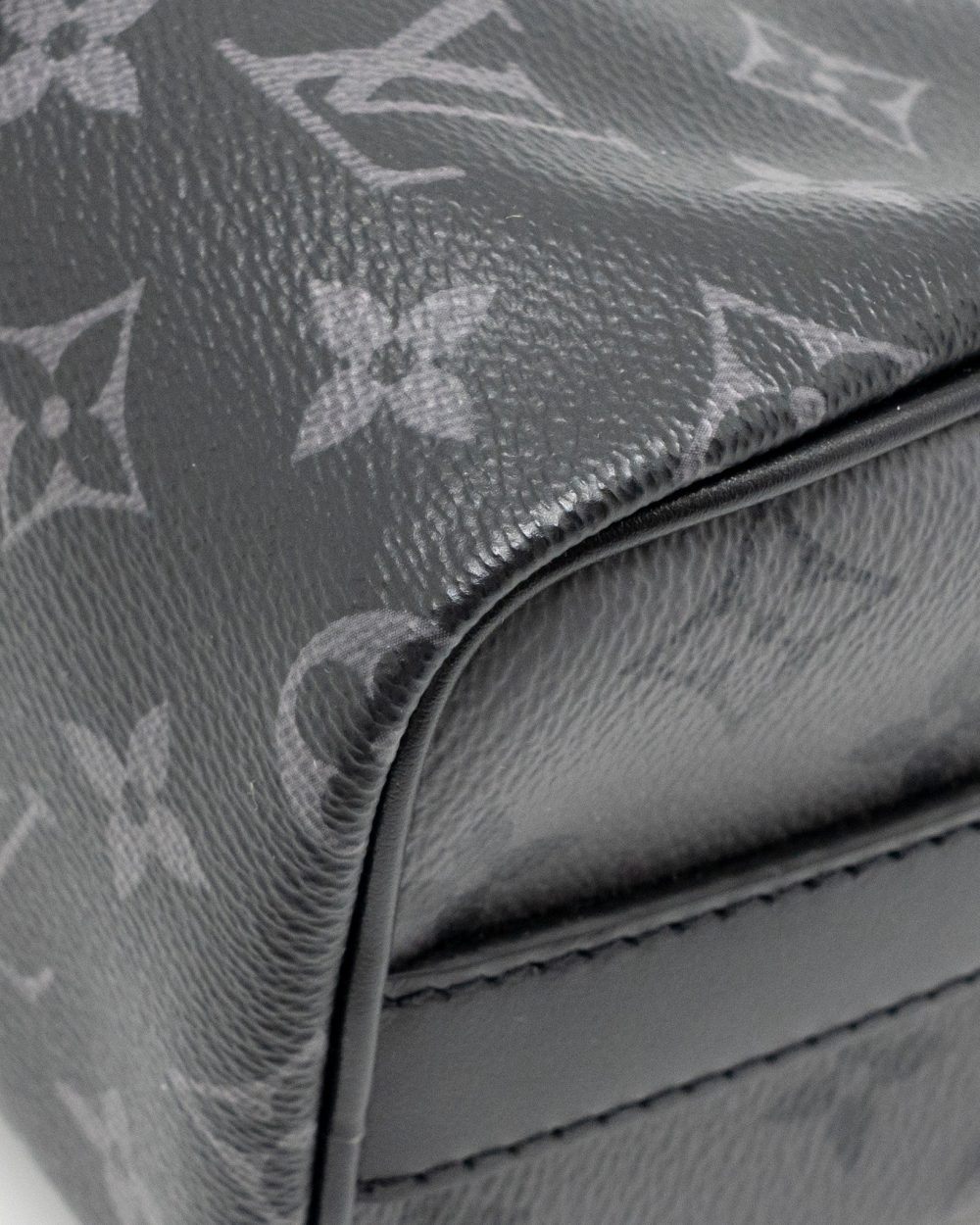 AAA Replica Louis Vuitton LV KEEPALL BANDOULIERE 25 MONOGRAM ECLIPSE SHW
